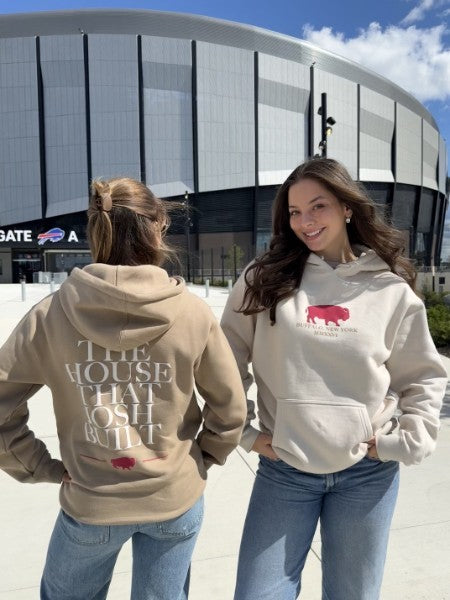 House That Josh Built Ivory Hoodie