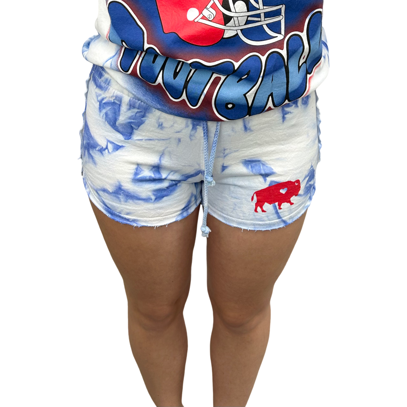 Standing Buffalo Tie Dye Short