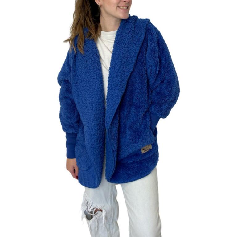 Nordic Beach Sherpa Body Wrap in Blue Nile