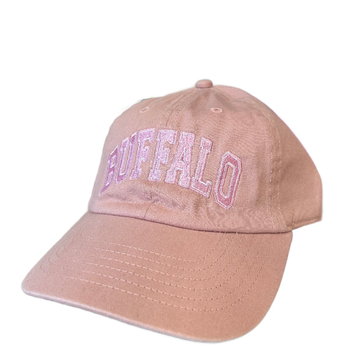 Buffalo Varsity Baseball Cap in Desert Rose