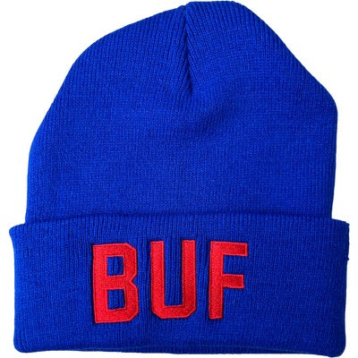 BUF Beanie in Royal/Red
