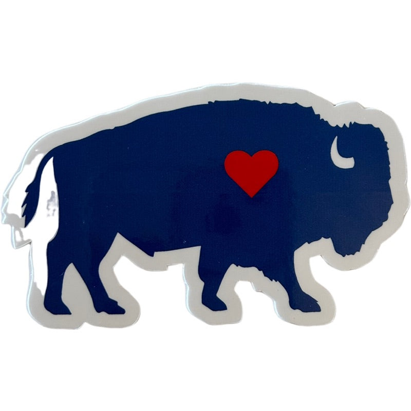 Standing Buffalo Sticker