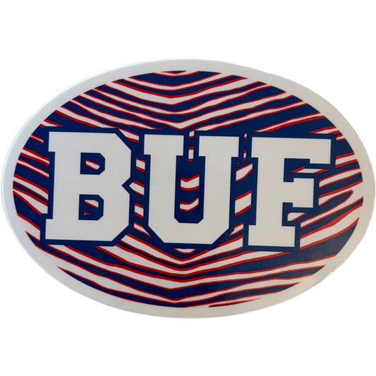 Buf Zebra Sticker