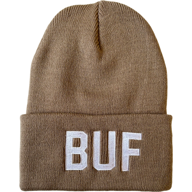 BUF Beanie-Khaki/White