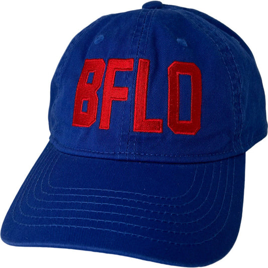 BFLO Baseball Caps in Royal/Red