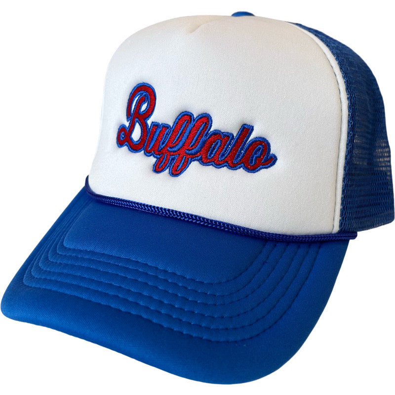 Buffalo Script Trucker Hat