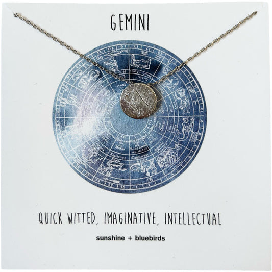 Zodiac Gemini Necklace