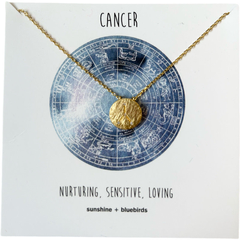 Zodiac Cancer Necklace