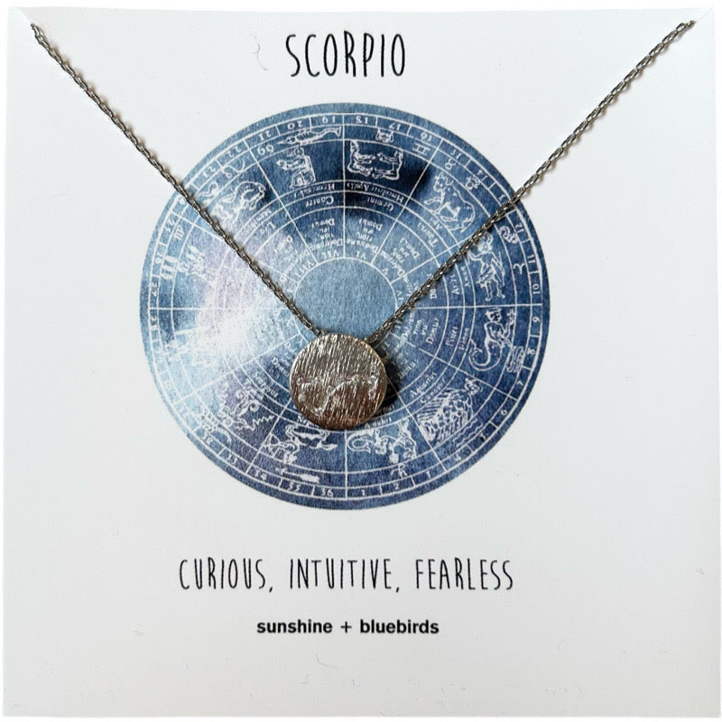 Zodiac Scorpio Necklace