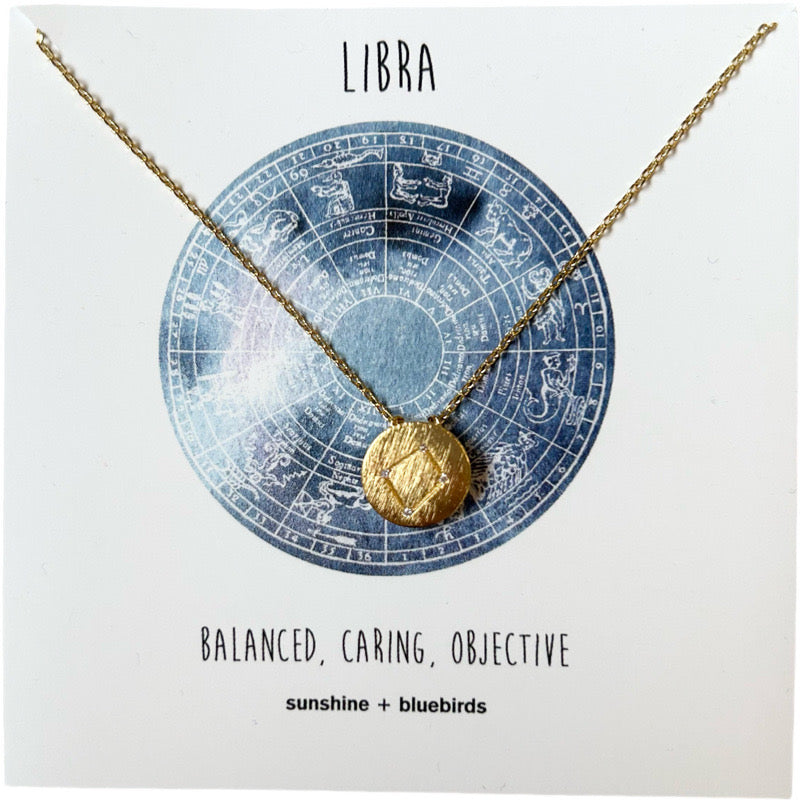 Zodiac Libra Necklace