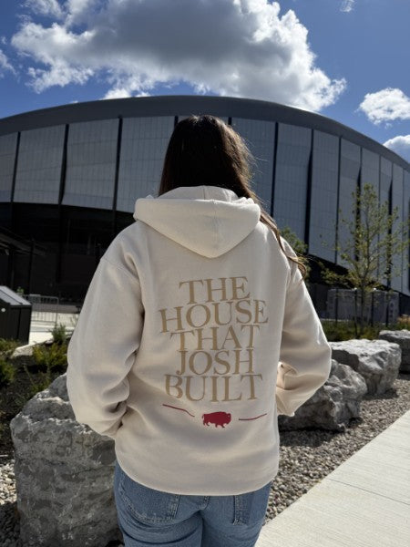 House That Josh Built Ivory Hoodie