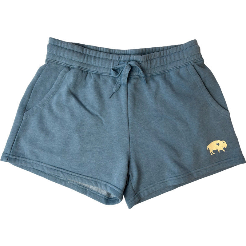 Standing Buffalo Shorts in Misty Blue