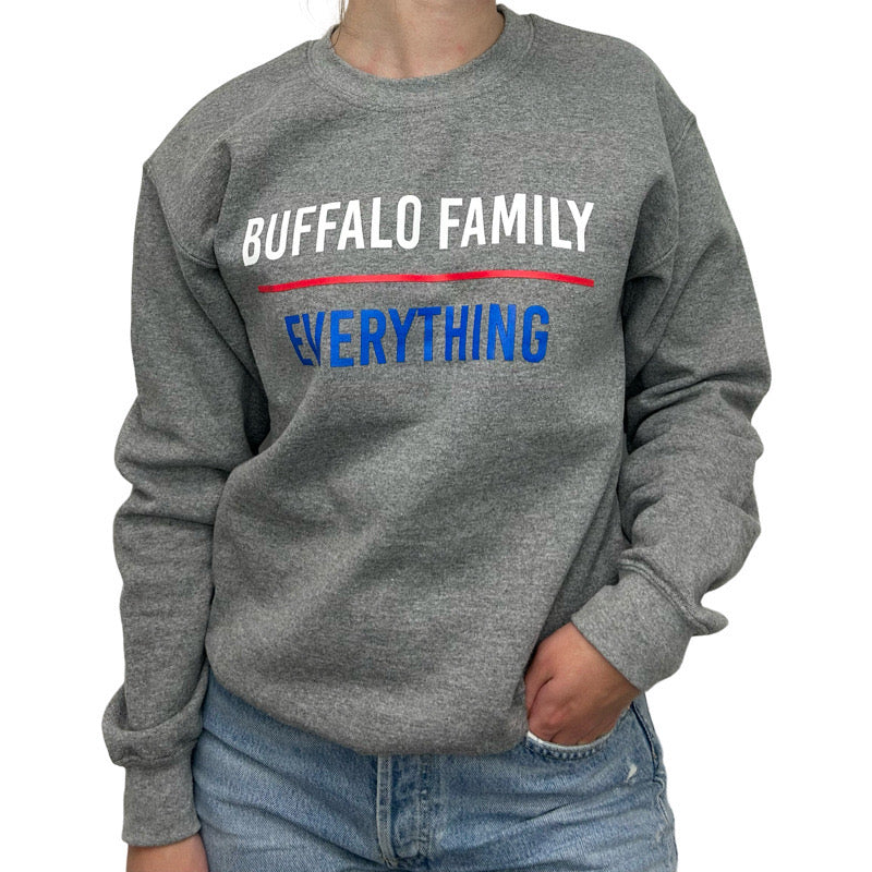 Buffalo Family Crew in Graphite/RWB