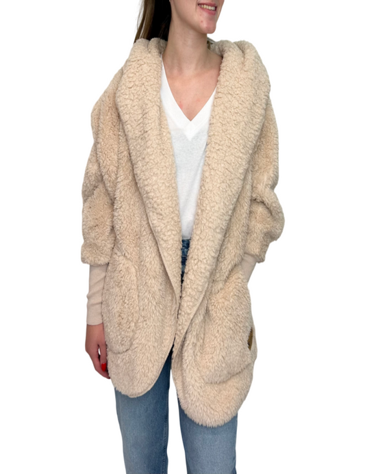 Nordic Beach Sherpa in Fluffy Frappe