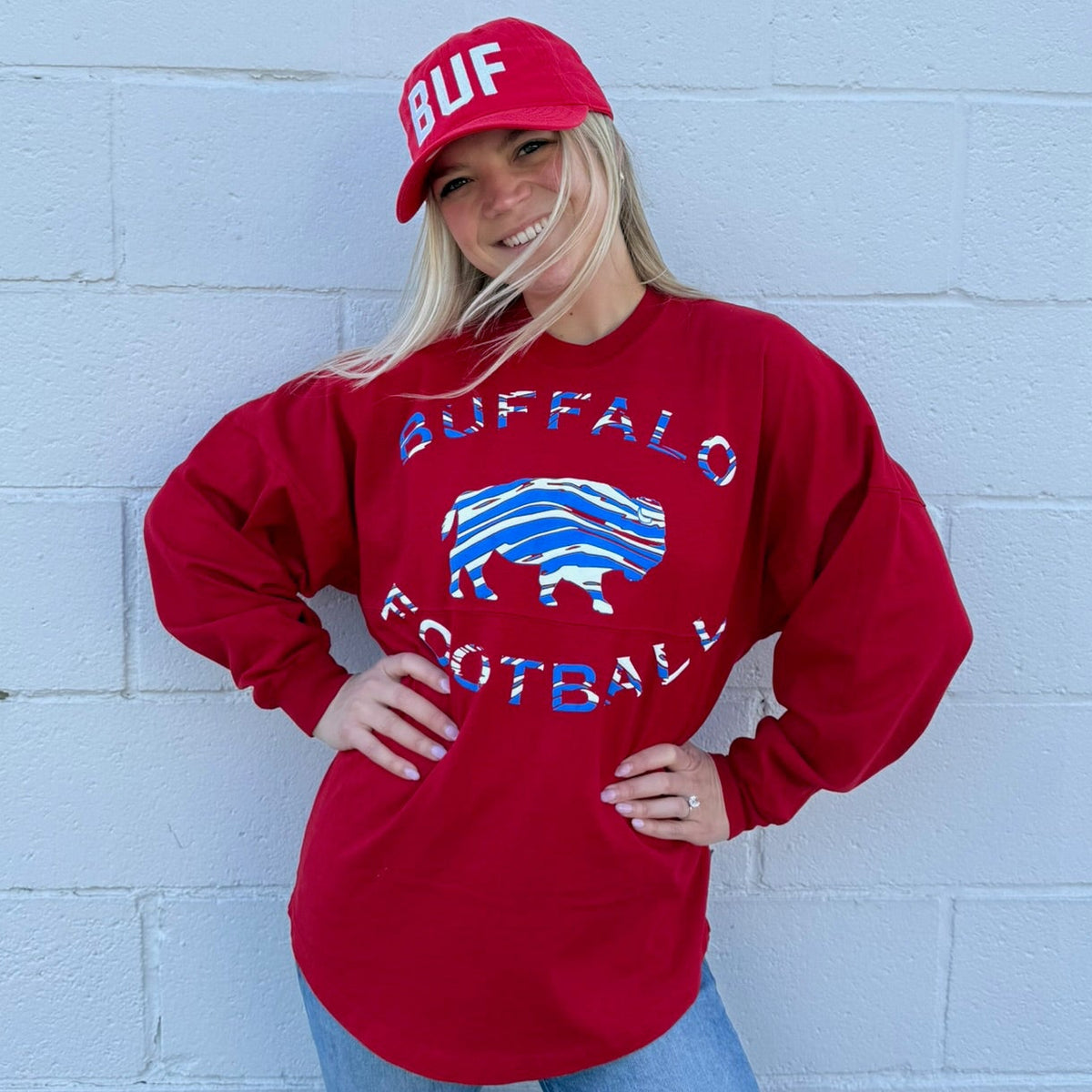 Bflo Ftbl Varsity Zebra Jersey