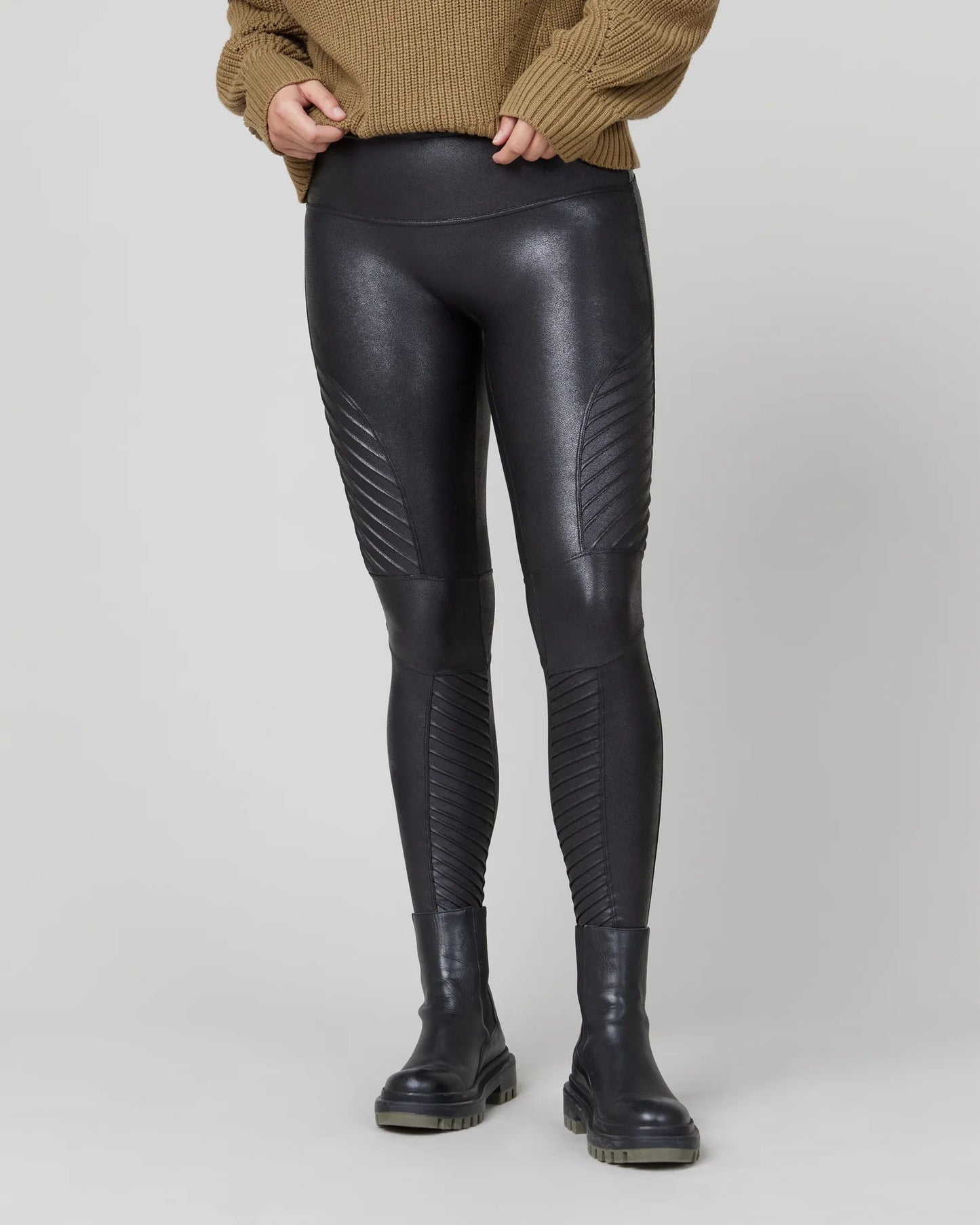 Spanx Faux Leather Moto Leggings – Research and Design