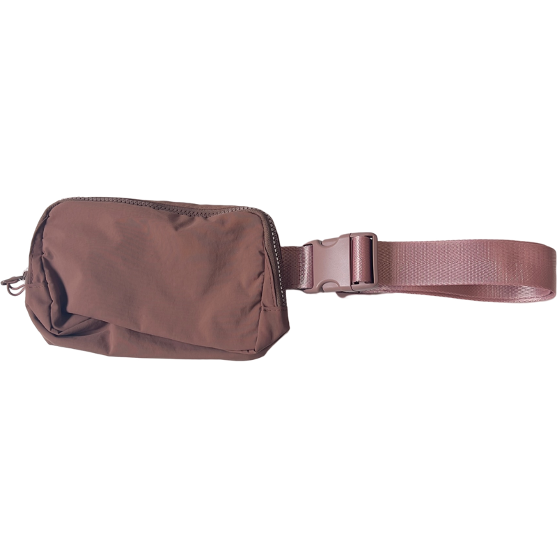 Nylon Belt Bag in Pink