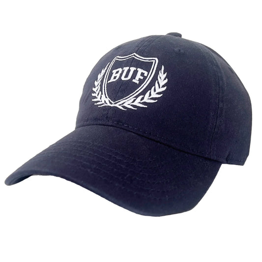 Buf Crest Baseball Cap in Navy