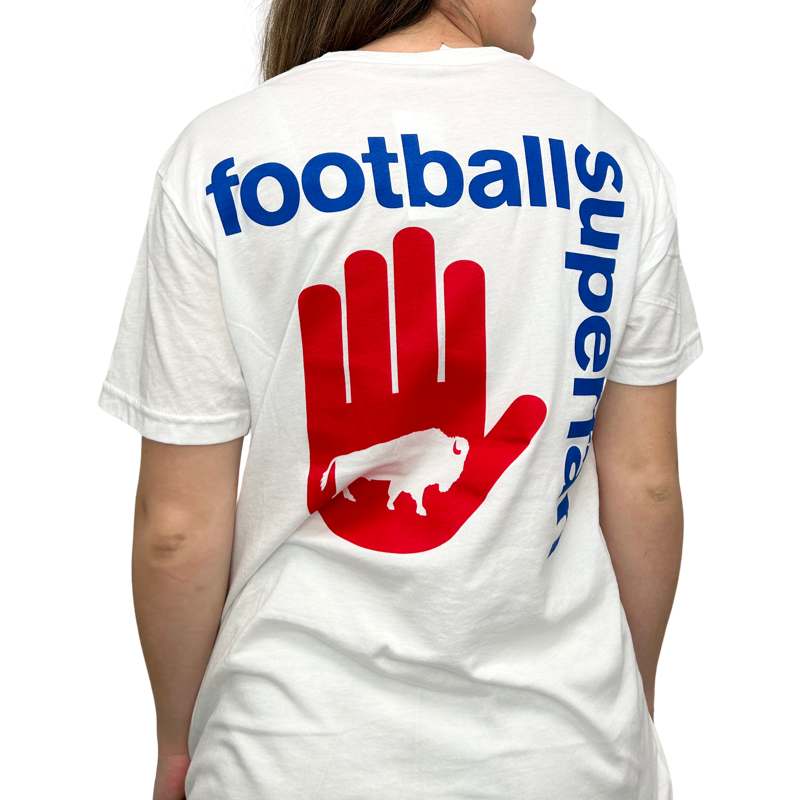Super Fans SS Tee in White