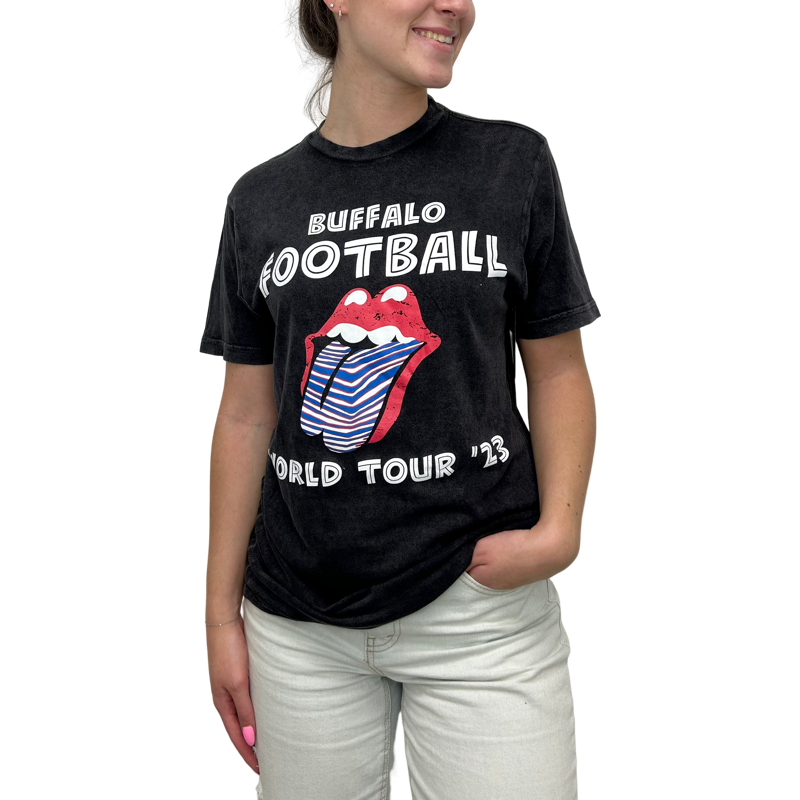 World Tour SS Tee in Black