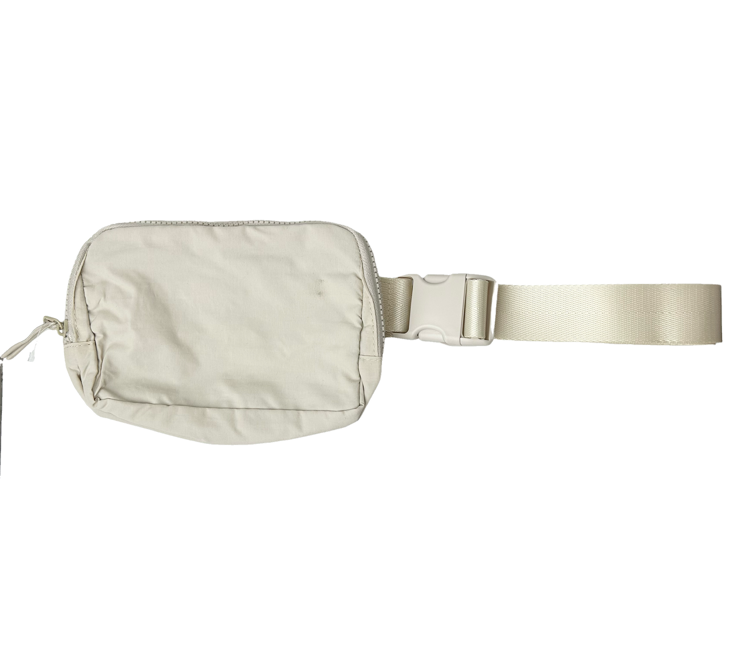 Nylon Belt Bag in Beige