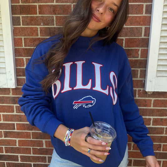 Bills Royal Vantage Mock Neck