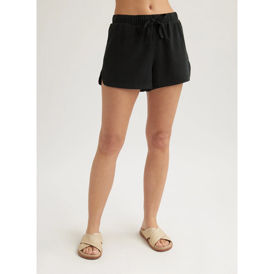 Flowy Dolphin Short in Vintage Black