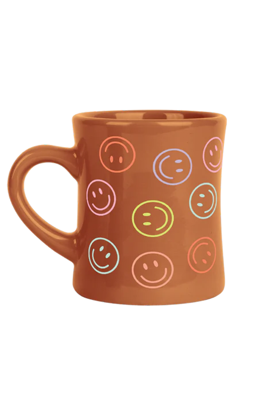 Smiley Diner Mug