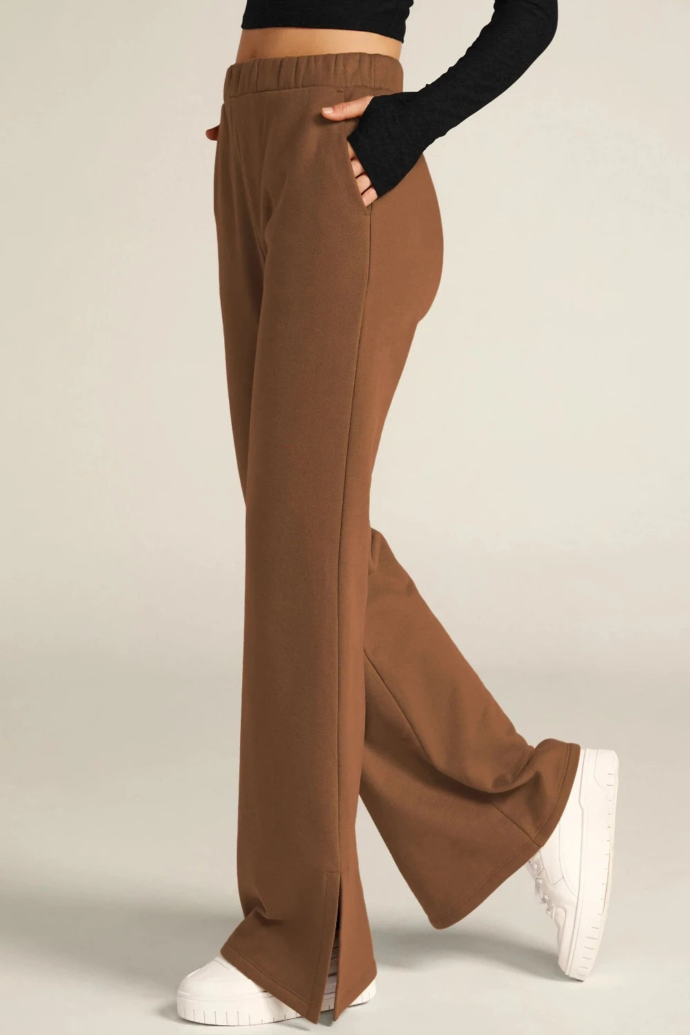 On the Go Pant in Toffee