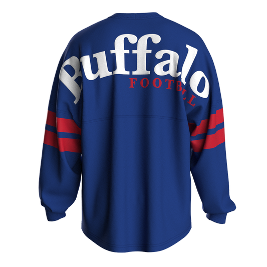 Long Sleeve Buffalo Football Crew