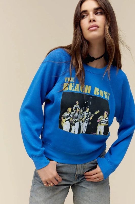 The Beach Boys Raglan Crew