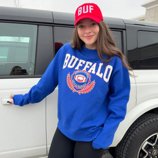 Buffalo Football Mockneck
