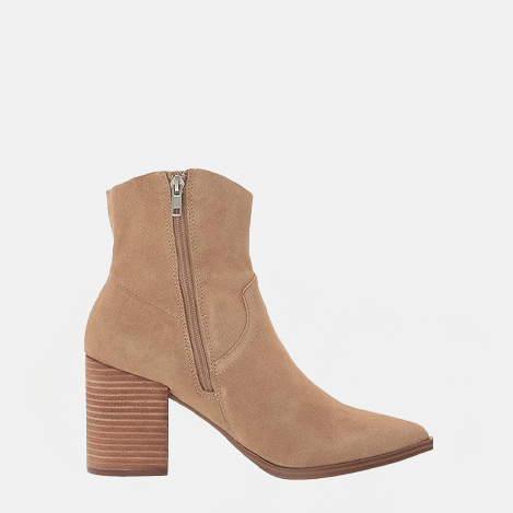 Cate Ankle Boot in Sand