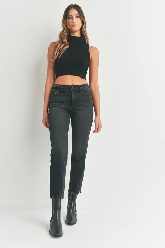 Buy SPANX® Black Straight Leg Jeans from Next Hungary