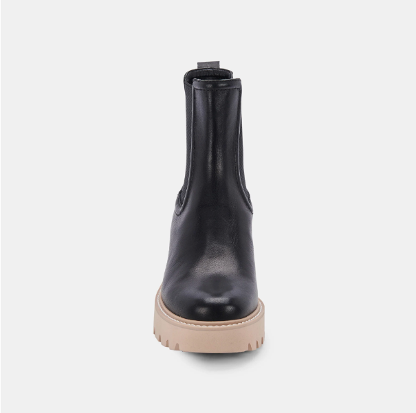 Hawk H20 Black Leather Boot