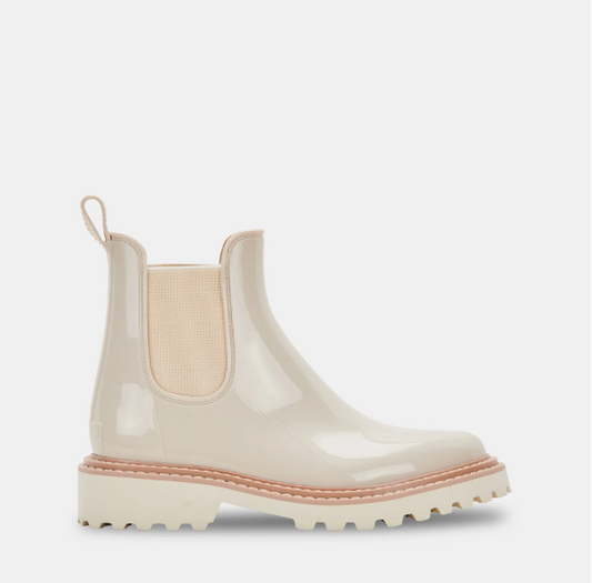 Stormy Rain Boot Ivory