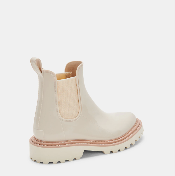 Stormy Rain Boot Ivory