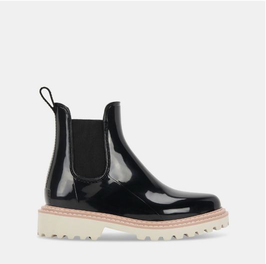 Stormy Rain Boot in Onyx