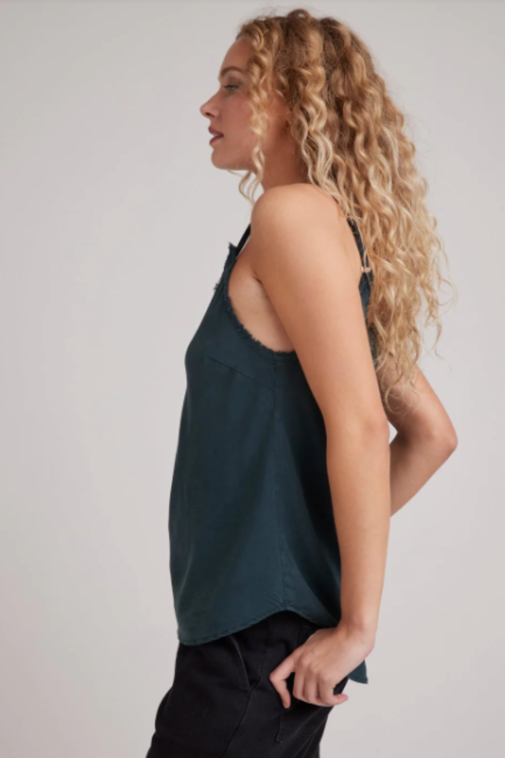 Frayed Cami Jade Night