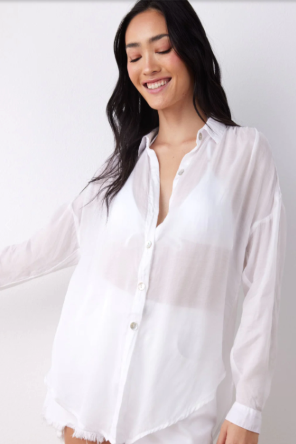 Flowy Shirt White