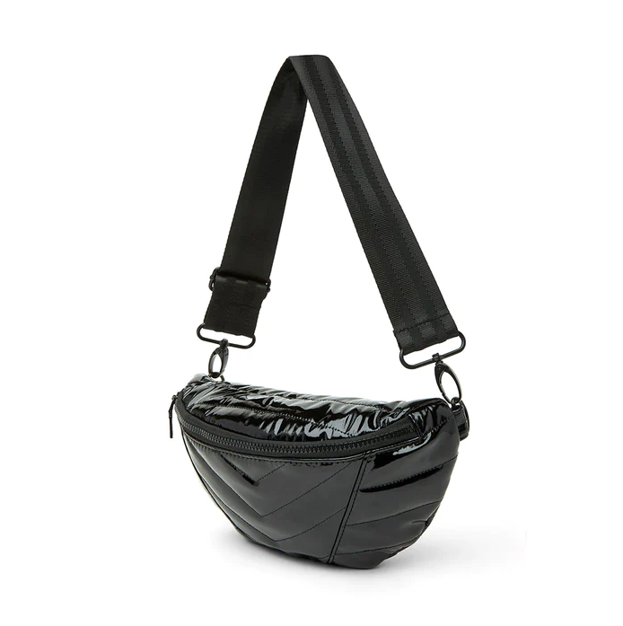 Little Runway in Black Patent