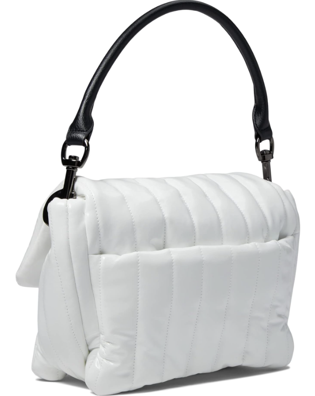 Bar Bag in White Patent