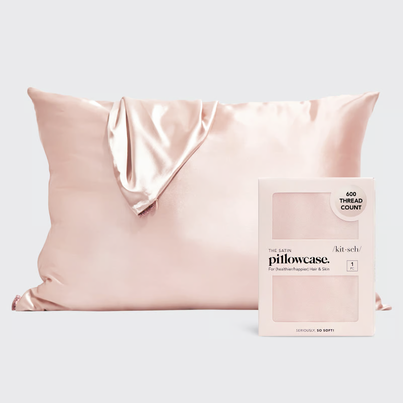 Satin Pillowcase- Blush