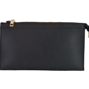 Perfect 3 Pocket Clutch Black