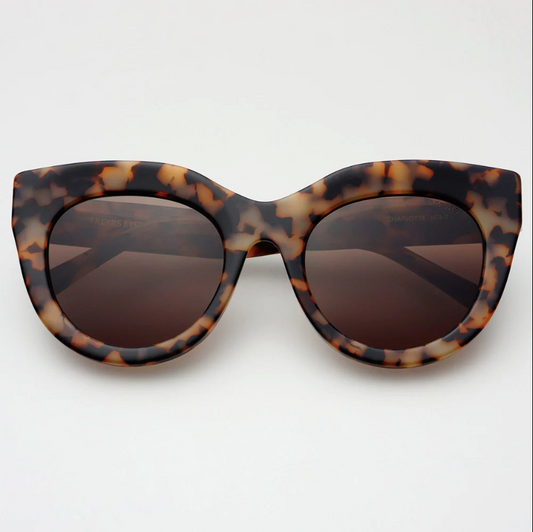 Charlotte Sunglasses in Milky Tortoise