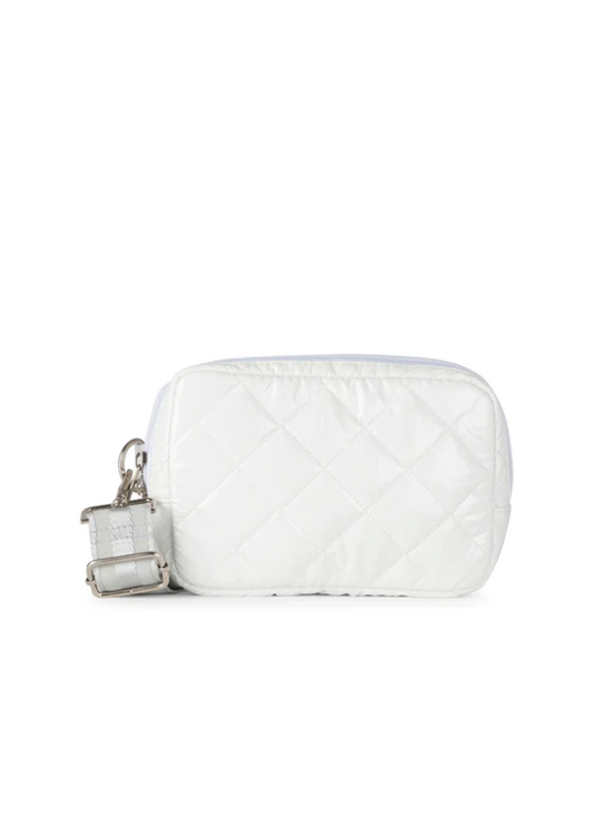 The Amy Belt Bag in Blanc
