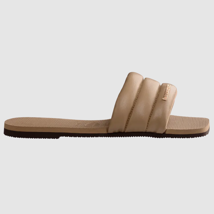 You Milan Sandal in Rose Gold