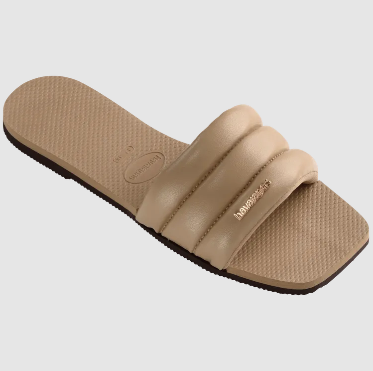 You Milan Sandal in Rose Gold