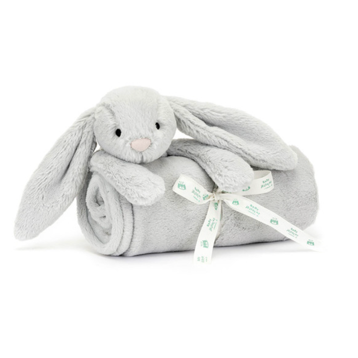 Bashful Grey Bunny Blanket