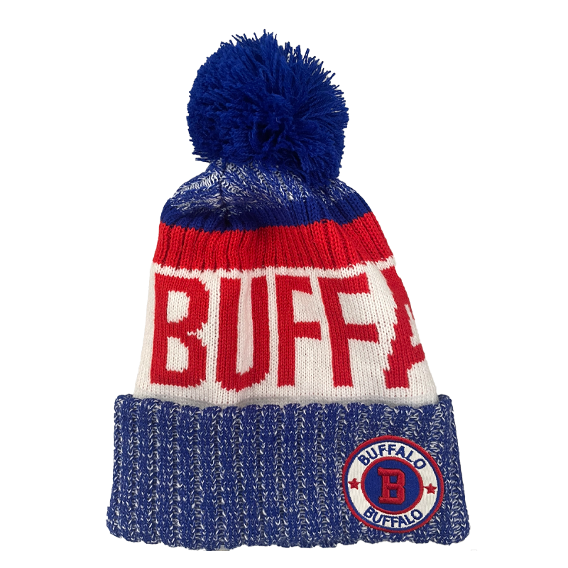 Buffalo Blended Pom Pom Hat
